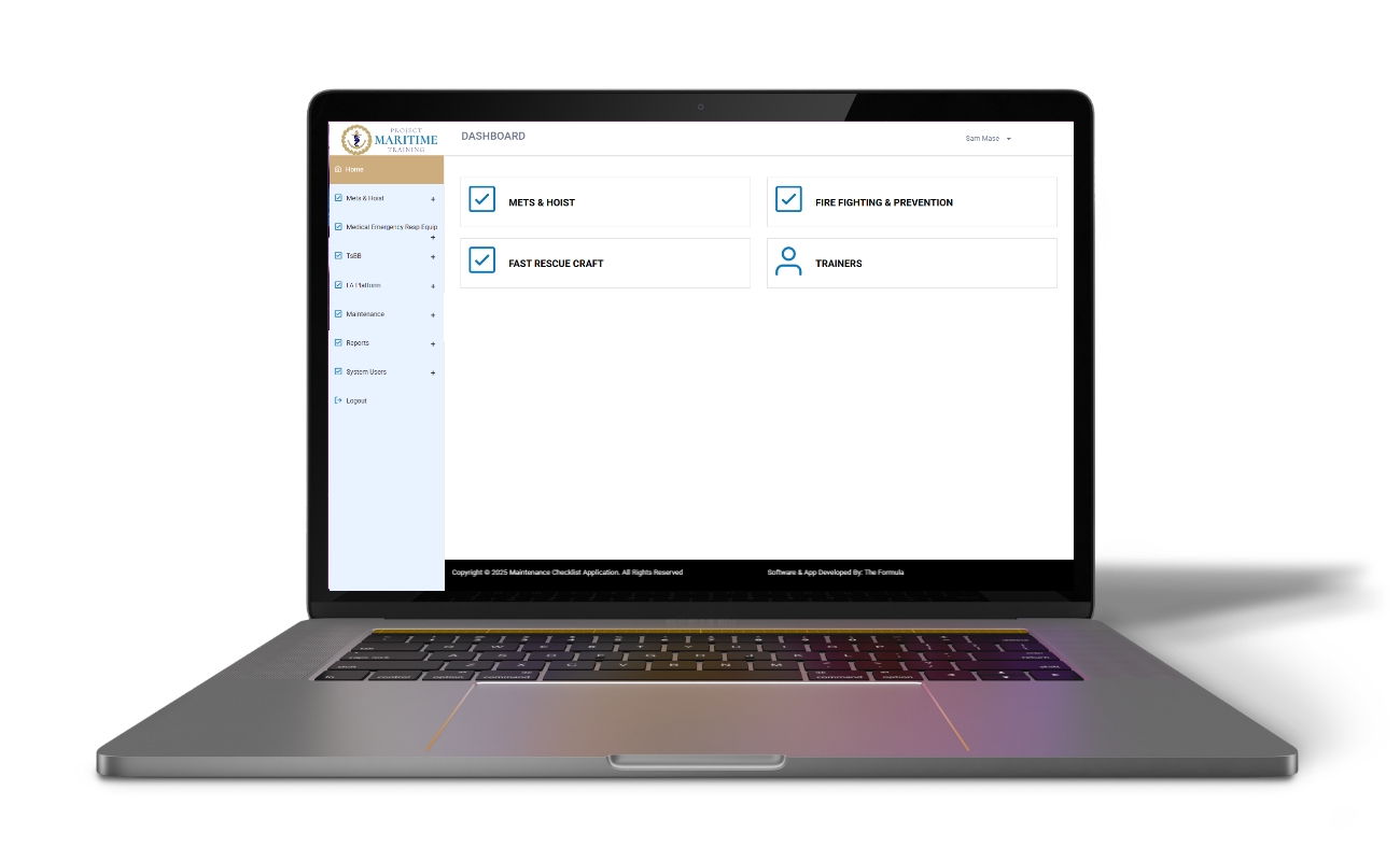 02 Business Automation - Project Maritime Training Maintenance Checklist Dashboard 02 Business Automation Project Maritime Training Maintenance Checklist Dashboard